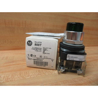 Allen Bradley 800T-QBH24GD1 Green Button 800TQBH24GD1