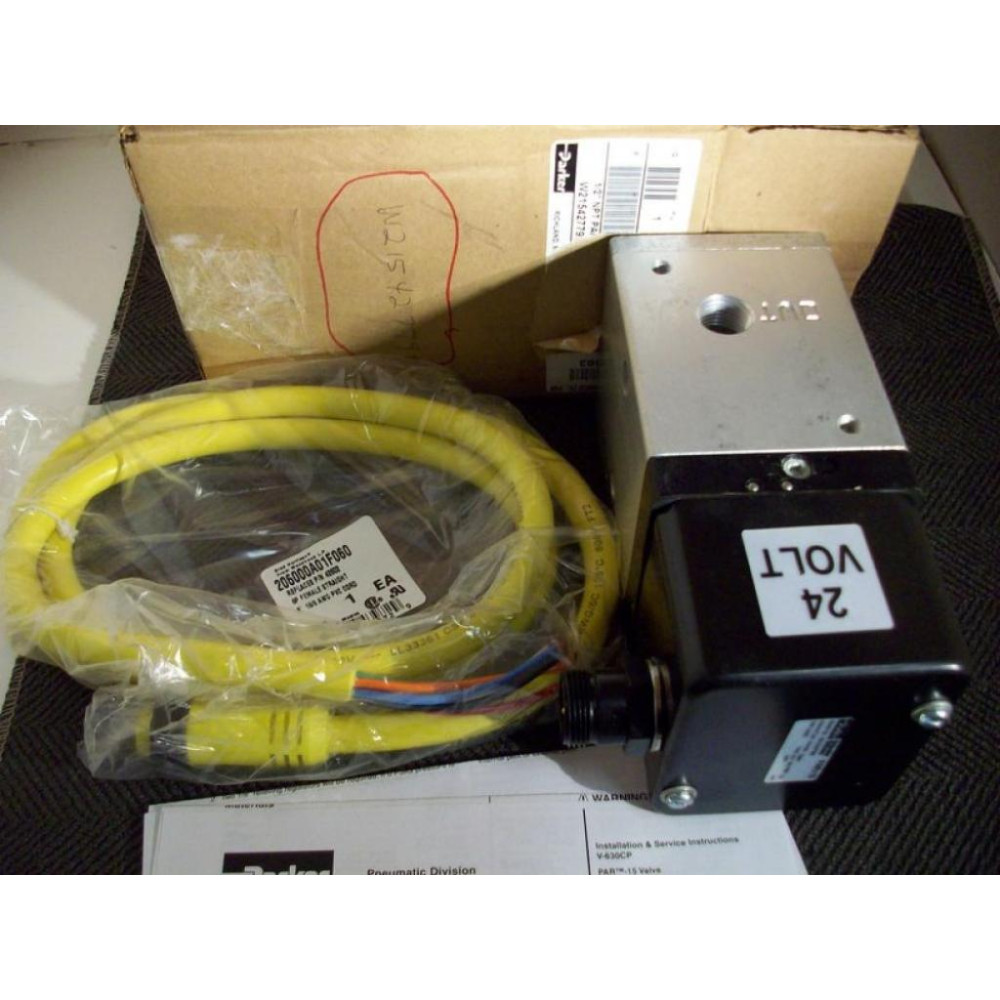 Parker W21542779B Valve With Cable 206000A01F060