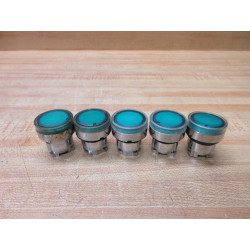 Telemecanique ZB4-BW33 Push Button Head (Pack of 5) - Used