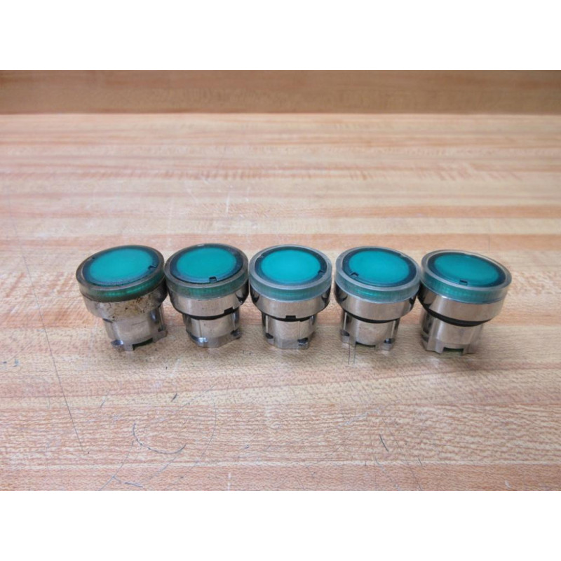 Telemecanique ZB4-BW33 Push Button Head (Pack of 5) - Used