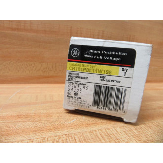 General Electric CR104PBL11W1S8 Pushbutton GE Illum.