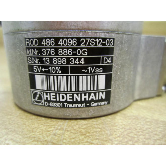 Heidenhain 376 886-0G Encoder 3768860G - Used