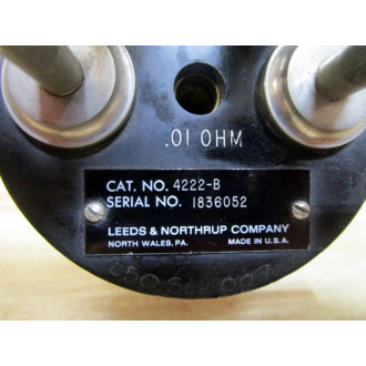 Leeds And Northrup Company 4222-B Resistor 4222B - Used