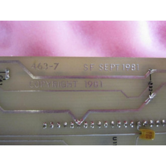 Medar 463-7 PC Board - Used