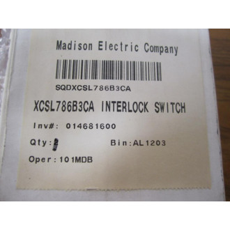 Telemecanique XCSL786B3CA Interlock Switch