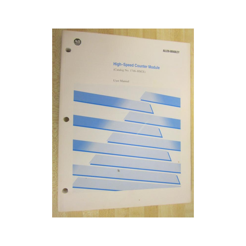 Allen Bradley 1746-HSCE User Manual 1746HSCE Owners Manual - Used
