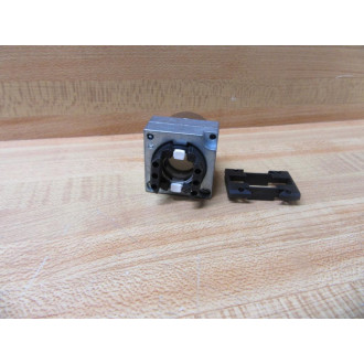 Siemens 3SB3 501-0AA61 White 3SB35010AA61 wBase & Clip