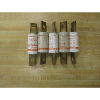 Gould Shawmut Ferraz Trionic A60X225 Fuse Amp-trap (Pack of 5) - New No Box