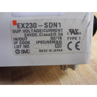 SMC EX230-SDN1 DeviceNet Interface Module EX230SDN1 - New No Box