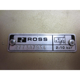 Ross 2773A7954 Valve - Used
