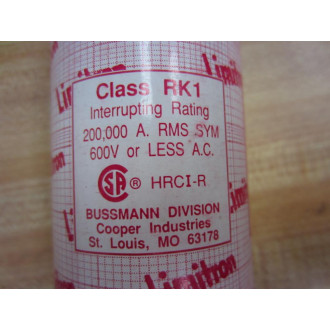 Bussmann KTS-R-400 Limitron KTSR400 Class RK1 Fuse
