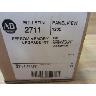 Allen Bradley 2711-NM3 EEPROM Memory Upgrade Kit Series B 2711NM3