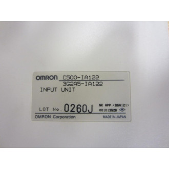 Omron C500-IA122 Input Unit C500IA122 - Used