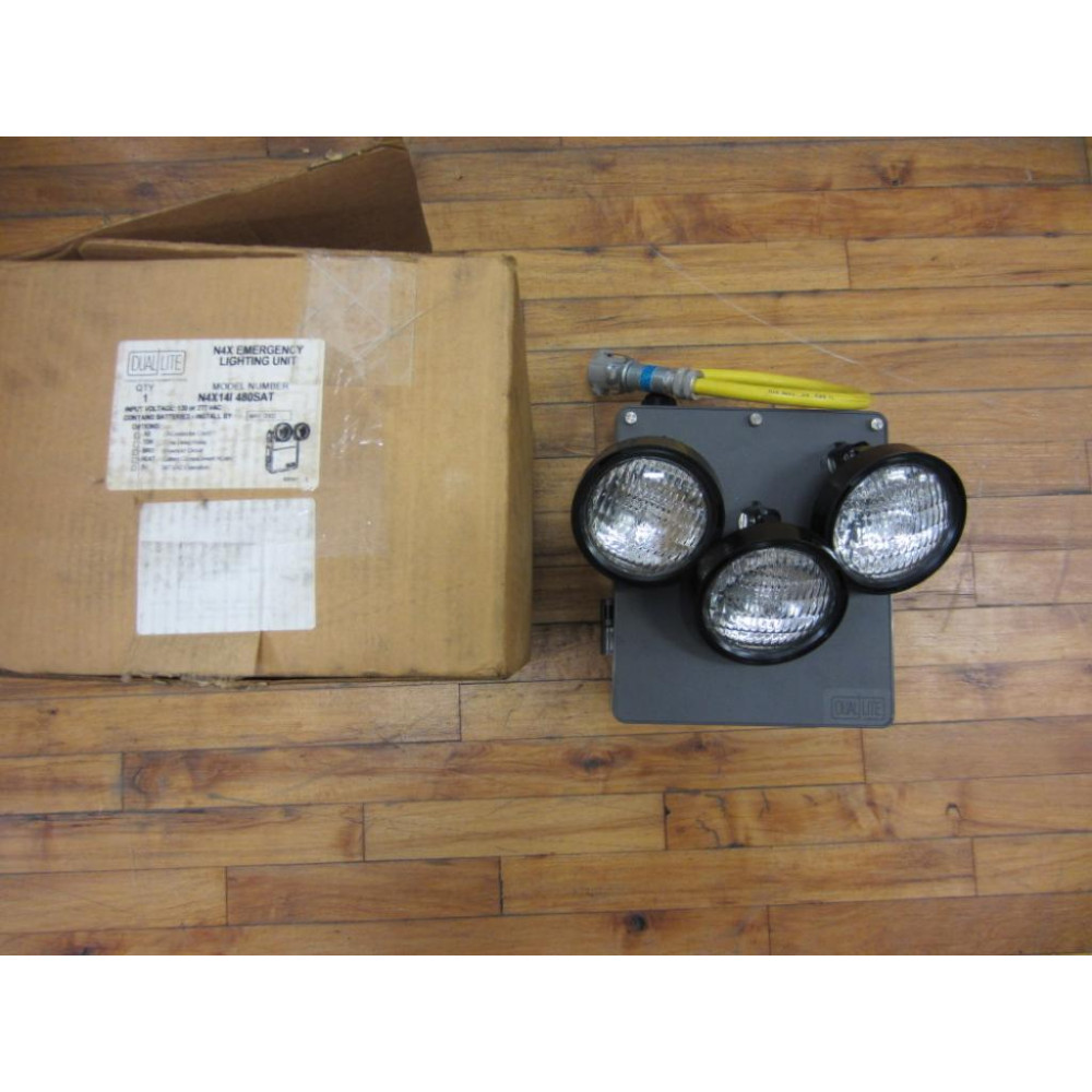 Dual Lite N4X14I 480SAT Emergency Lighting Unit