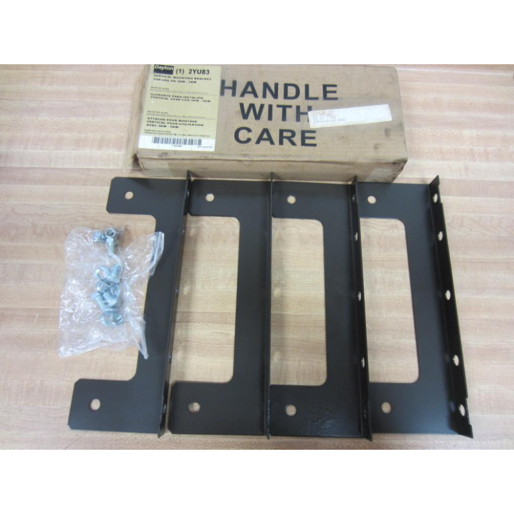 Dayton 2YU83 Vertical Mounting Bracket (Pack of 4)