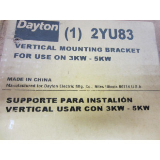 Dayton 2YU83 Vertical Mounting Bracket (Pack of 4)