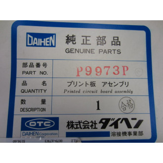 OTC P9973P Daihen Circuit Board