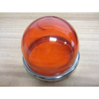 Federal Signal 371 Commander Rotating Warning Light Lens Only - Used