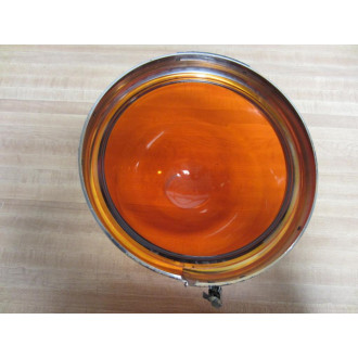 Federal Signal 371 Commander Rotating Warning Light Lens Only - Used