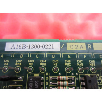 Fanuc A16B-1300-022102A PC Board A16B13000221 - Used