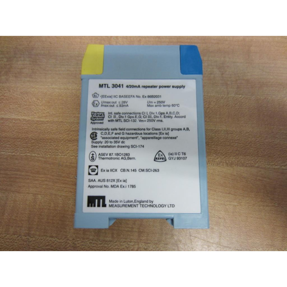 Measurement Technology MTL 3041 MTL3041 MTL-3041 Power Supply - New No Box