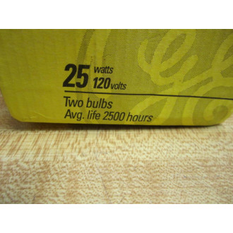 General Electric 25AY-24PK Yellow Bulbs 37793 CAN NOT SELL (Pack of 2)