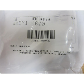 Allen Bradley 40BY1-4000 Photoswitch 40BY14000