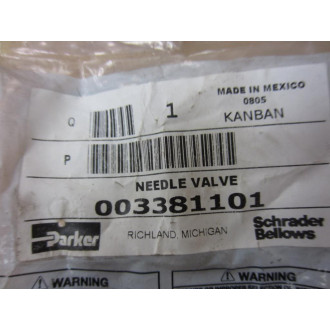 Parker 003381101 Flow Controller 3381101 14 NPT