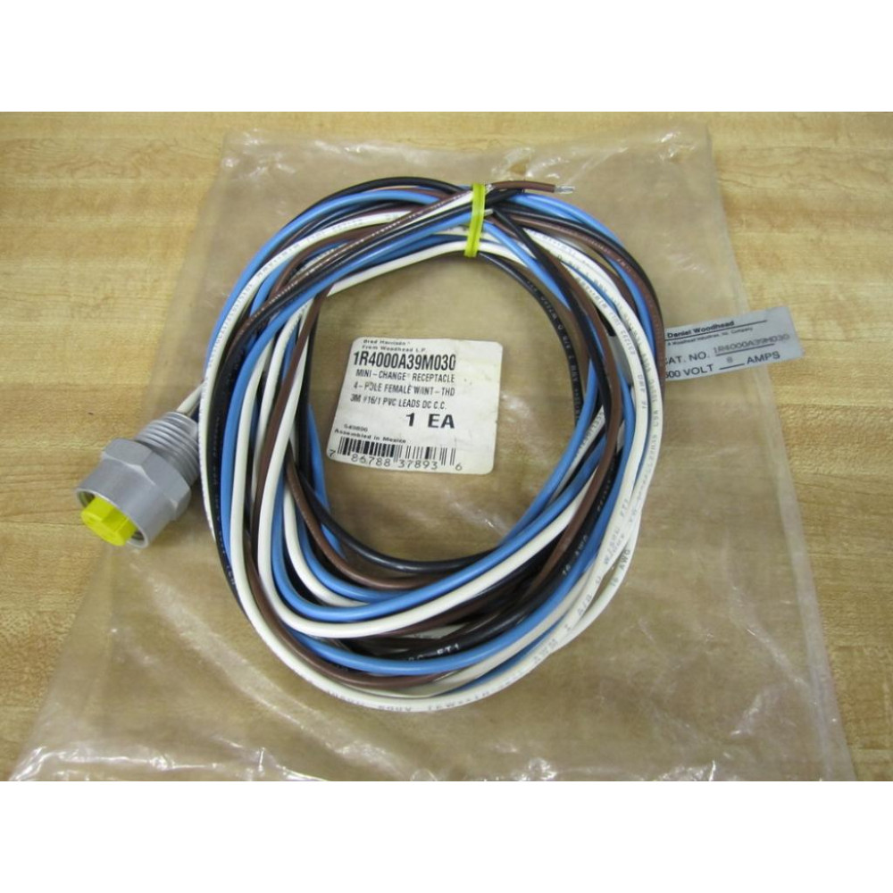 Daniel Woodhead 1R4000A39M030 Mini-Change Receptacle