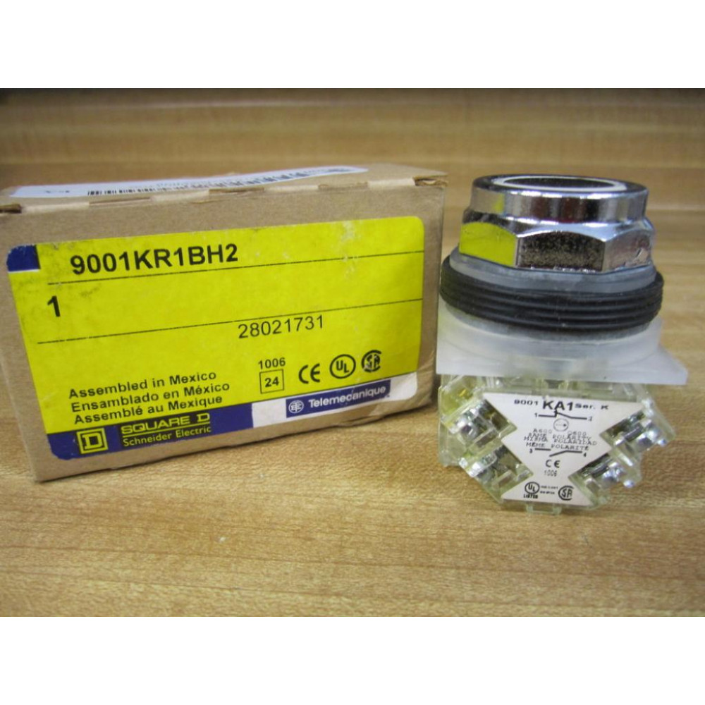 Square D 9001-KR1BH2 Push Button 9001KR1BH2