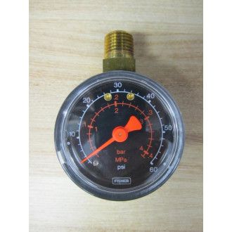 Fisher Controls 11B8582X022 Pressure Gauge