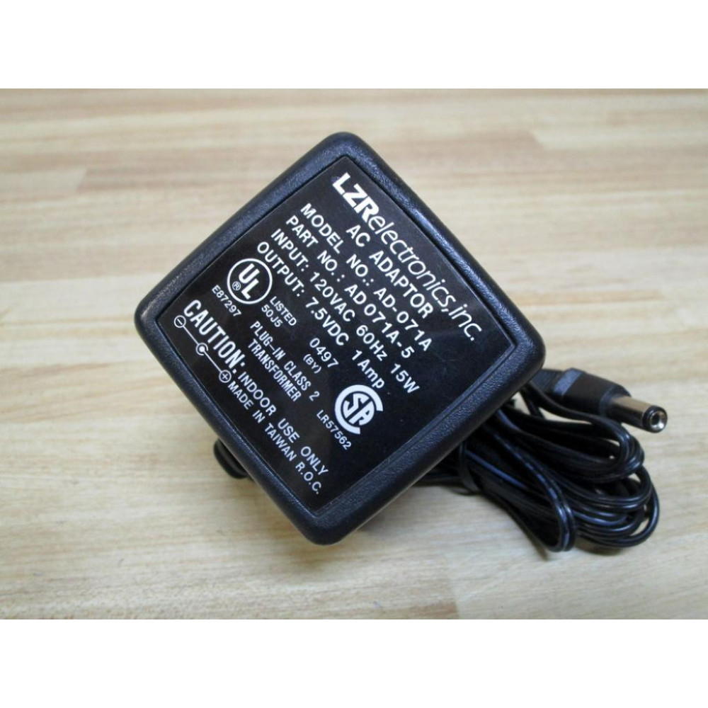 LZR Electronics AD-071A-5 Power Adapter AD071A - New No Box
