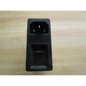 Belling Lee L21444 IEC Single Fused Snapfit Inlet Filter 4A - Used