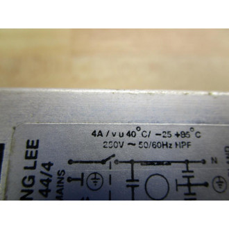 Belling Lee L21444 IEC Single Fused Snapfit Inlet Filter 4A - Used