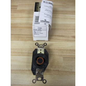 Leviton 2360 Single Lock Receptacle NEMA L10-20