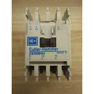 Cutler Hammer CE55BN3 Eaton Contactor - Used
