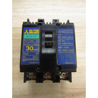 Mitsubishi NF30-CB-30A No-Fuse Circuit Breaker - New No Box