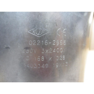 KJT 02216-2965 Heat (3)X 2400 Watt Bands 230V - New No Box