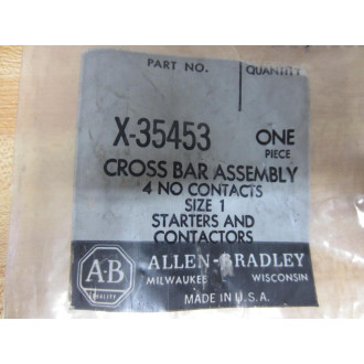 Allen Bradley X-35453 Cross Bar Assembly