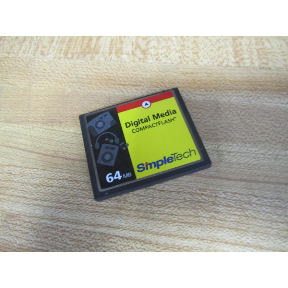 Simple Tech 90000-01060-102 Memory Card 9000001060102 - Used