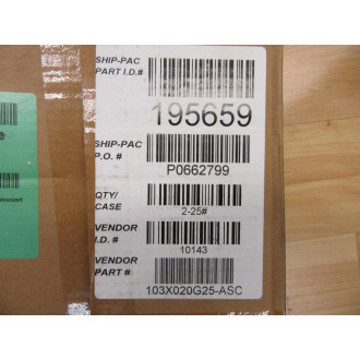 Kyana 103X020G25-ASC Wire 103X020G25ASC (Pack of 2)