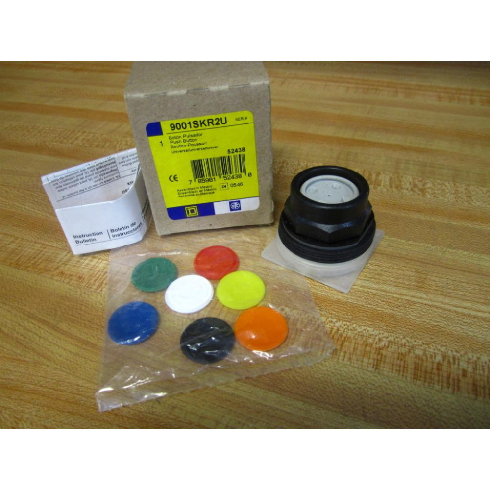 Square D 9001-SKR2U Push Button 9001SKR2U