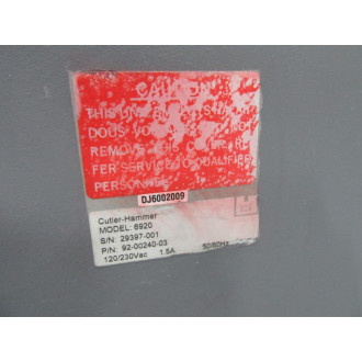 Cutler Hammer 92-00240-03 Monitor Model 6920 - New No Box