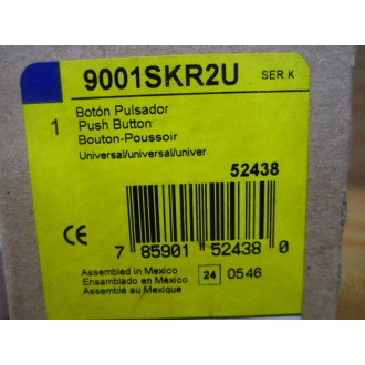 Square D 9001-SKR2U Push Button 9001SKR2U