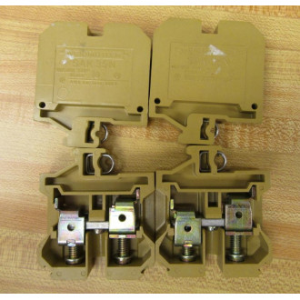 Weidmuller SAK 35N Terminal Block SAK35N (Pack of 4) - New No Box