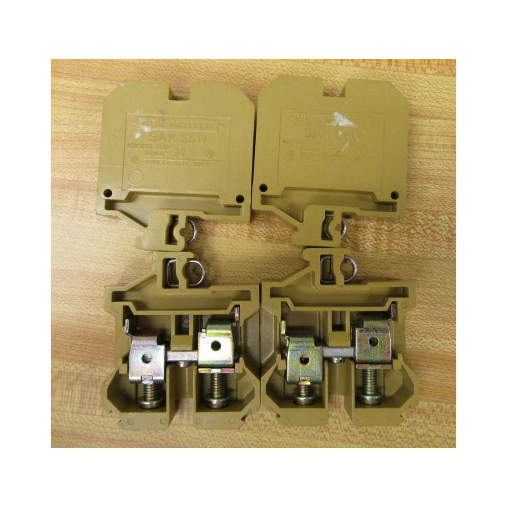 Weidmuller SAK 35N Terminal Block SAK35N (Pack of 4) - New No Box