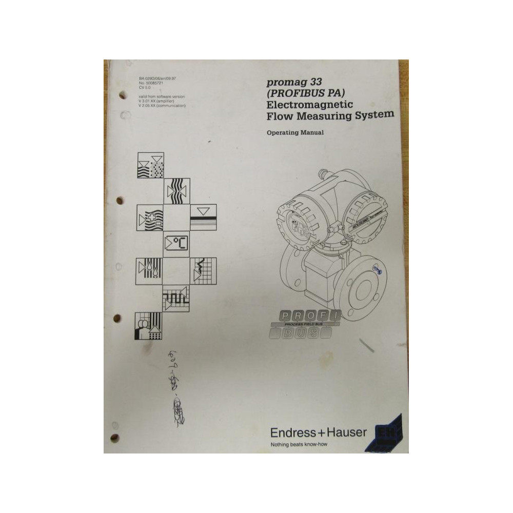Endress+Hauser 50085721 Manual - Used