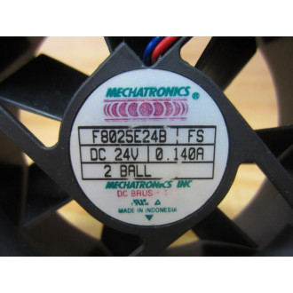 Mechatronics F8025E24BFS DC Brushless Fan F8025E24BFS - Used