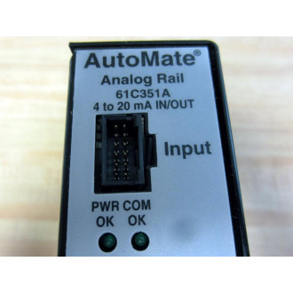 Reliance Electric 61C351A Analog Rail Module - Used
