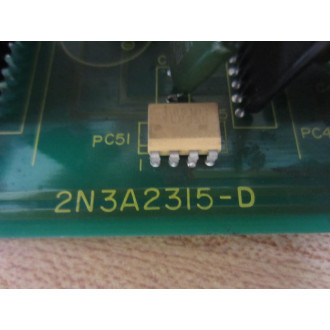 Toshiba 2N3A2315-D PC Board 2N3A2315D ARNI-915D - Used